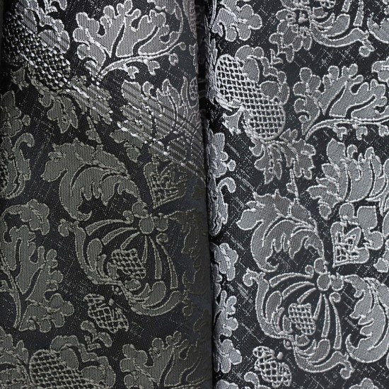  Panel V-50 Damask Wholesale Jacquard Background Curtain Fabrics Living Room and Bedroom Curtains 10 Models  300x300 cm 100% Polyester